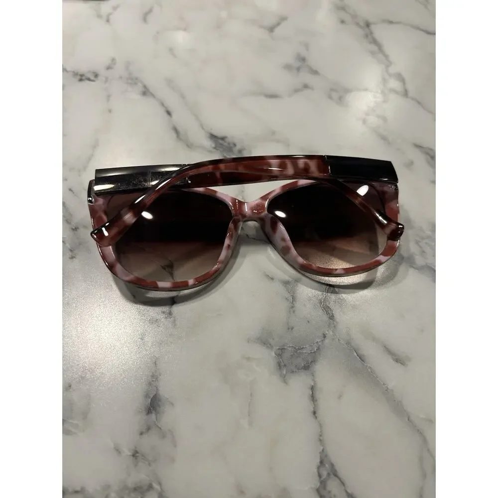 Glance Eyewear Poppet Pink Brown Sunglasses
